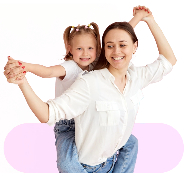 mother with a child
